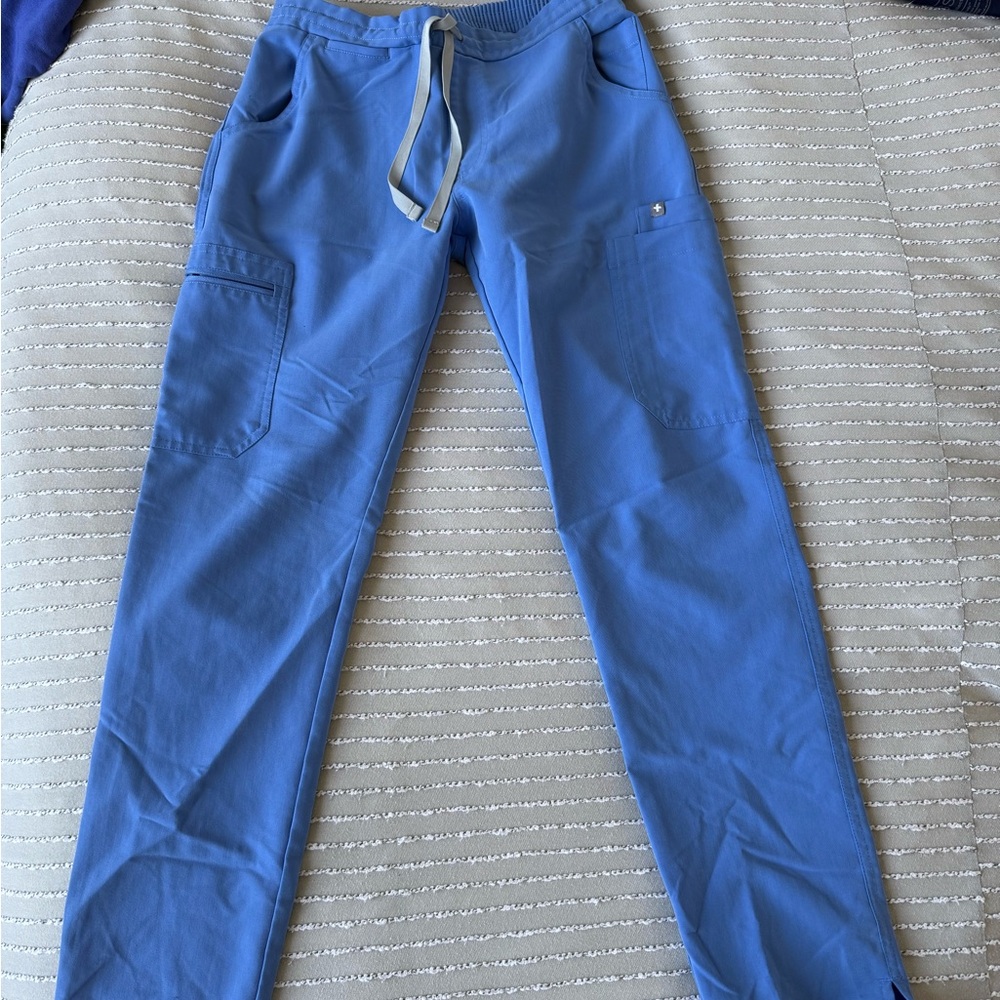 FIGS blue scrub pants